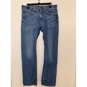 Bullhead Denim Mens Jeans 32x32 Blue Straight Leg Cotton Casual Pants